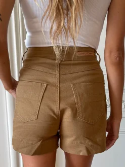Hot Priella Shorts - Brown Shorts|Bottoms