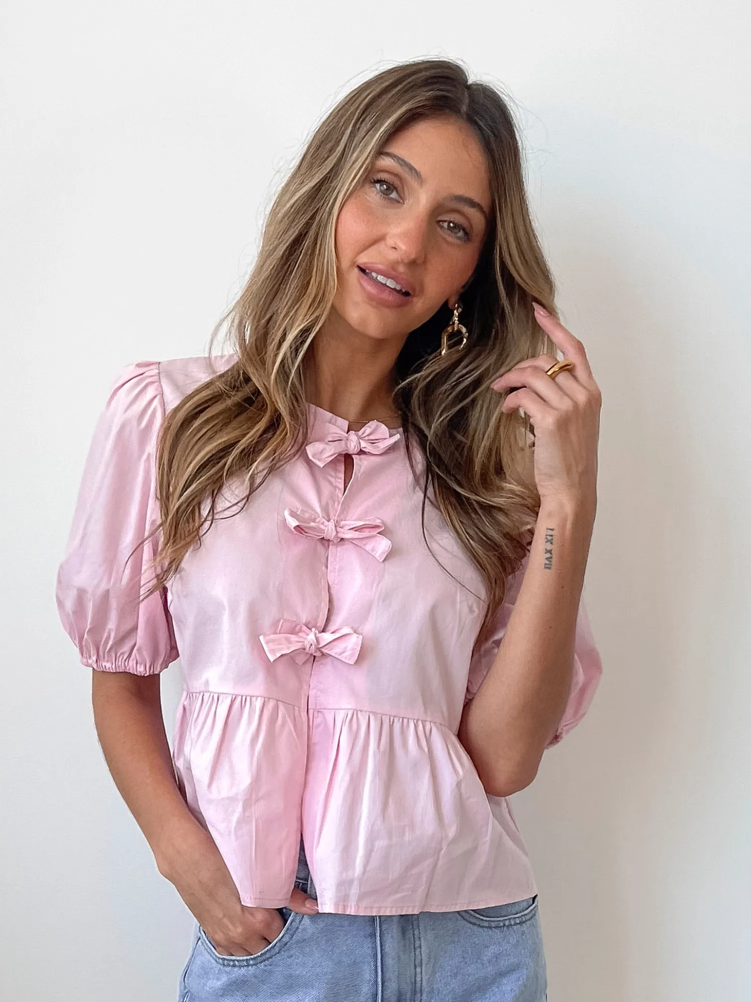 Clearance Rayanna Top - Pink Casual Tops|Tops
