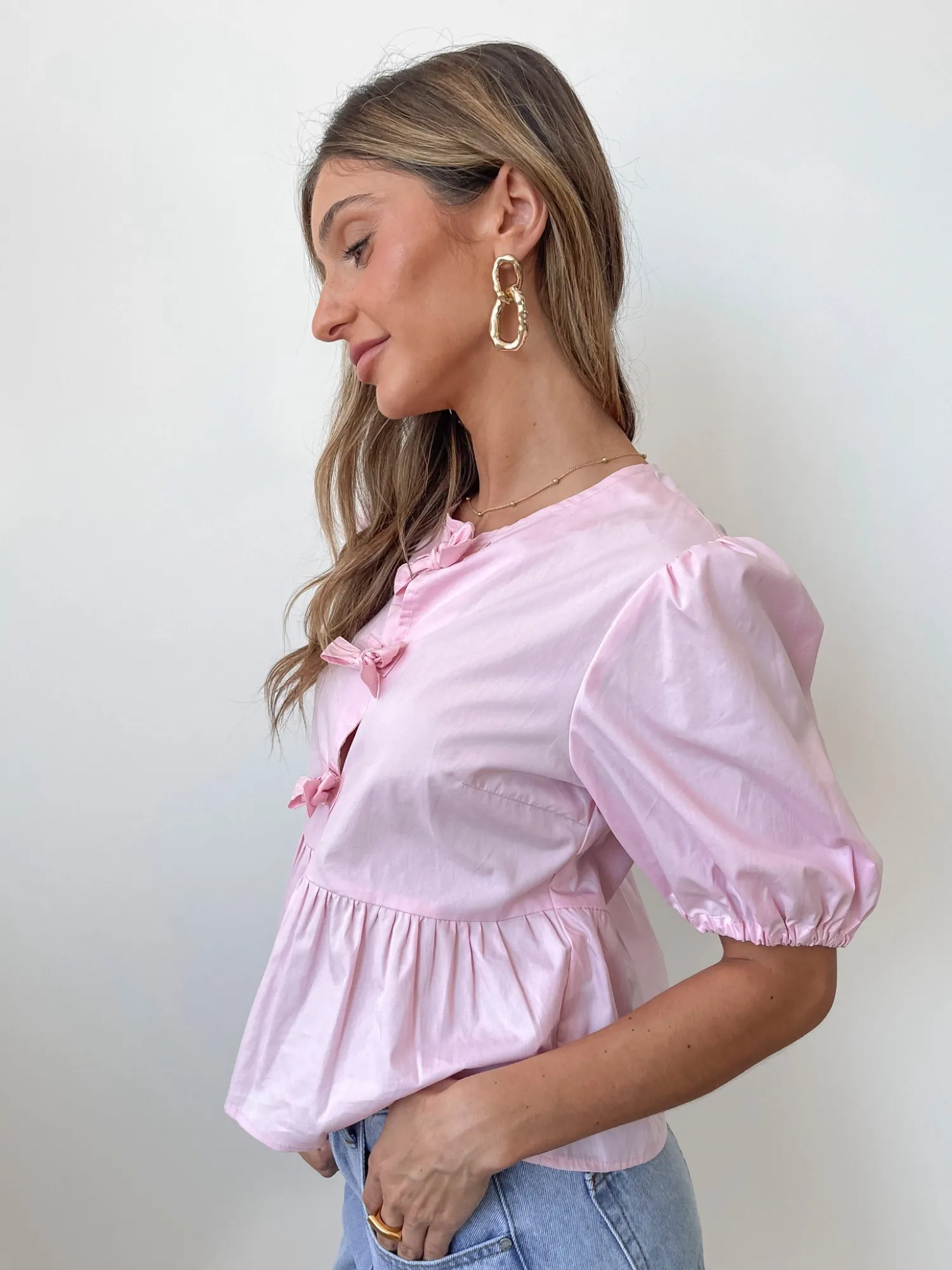Clearance Rayanna Top - Pink Casual Tops|Tops