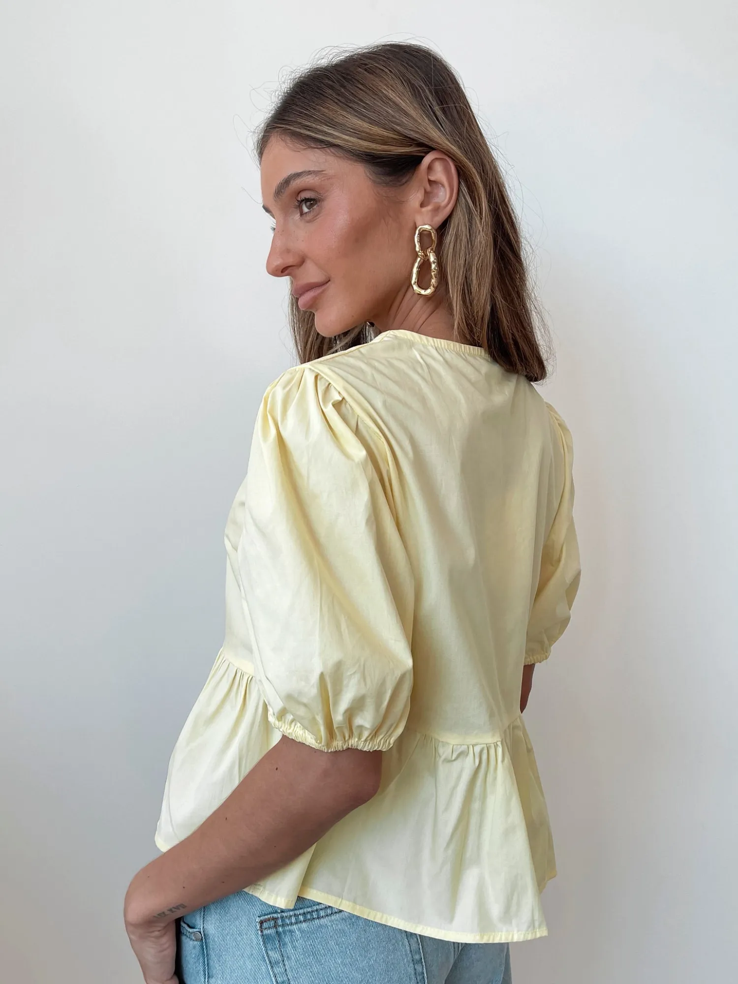 New Rayanna Top - Yellow Casual Tops|Tops