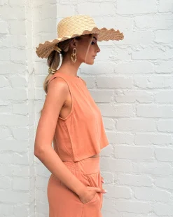 Clearance Riana Hat - Beige Multi Accessories|Hats