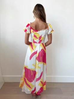 Clearance Rollene Dress - Multi Cut Out Dresses|Maxi Dresses