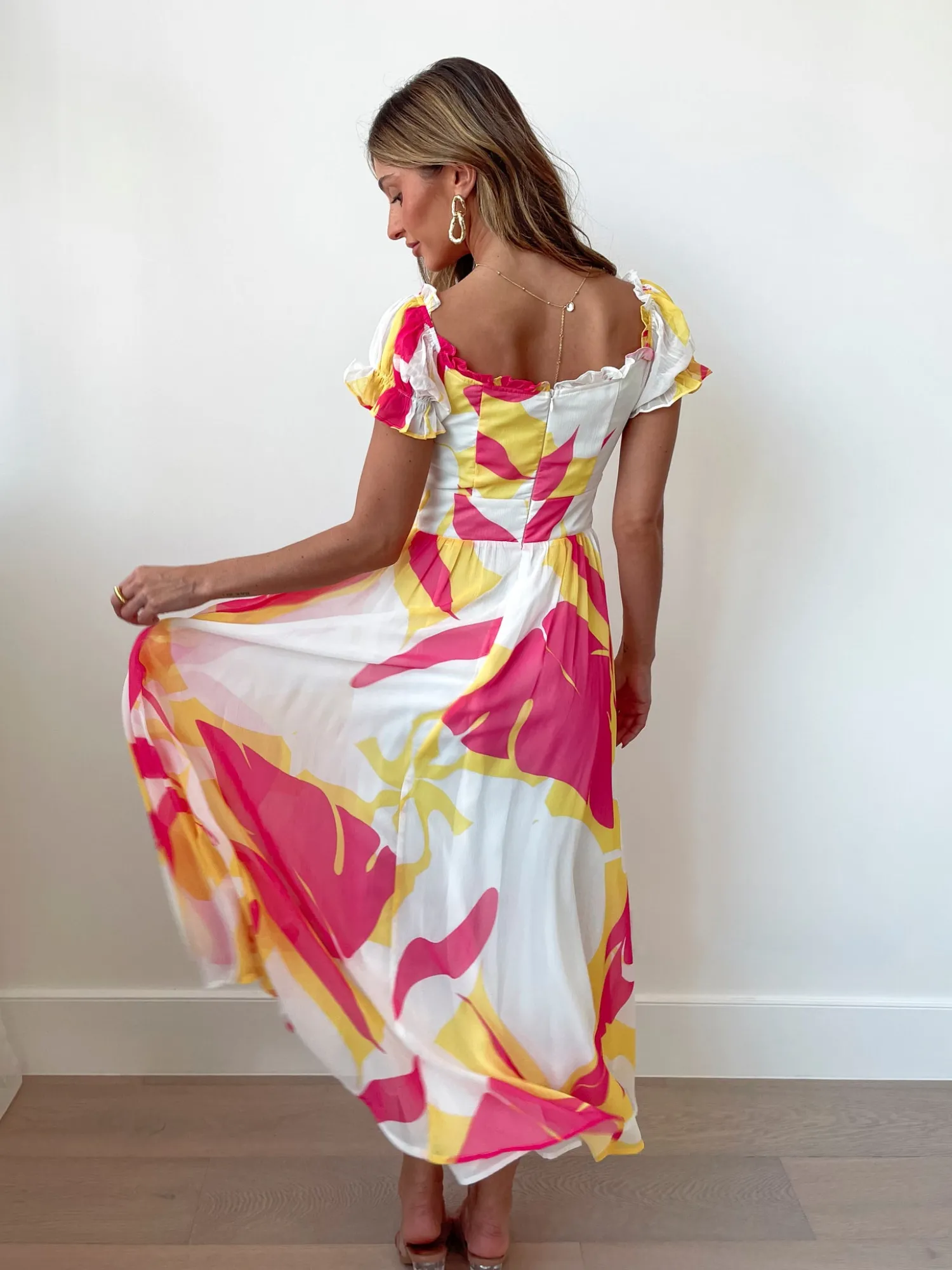 Clearance Rollene Dress - Multi Cut Out Dresses|Maxi Dresses