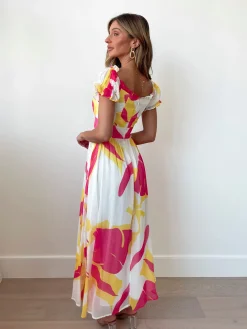 Clearance Rollene Dress - Multi Cut Out Dresses|Maxi Dresses