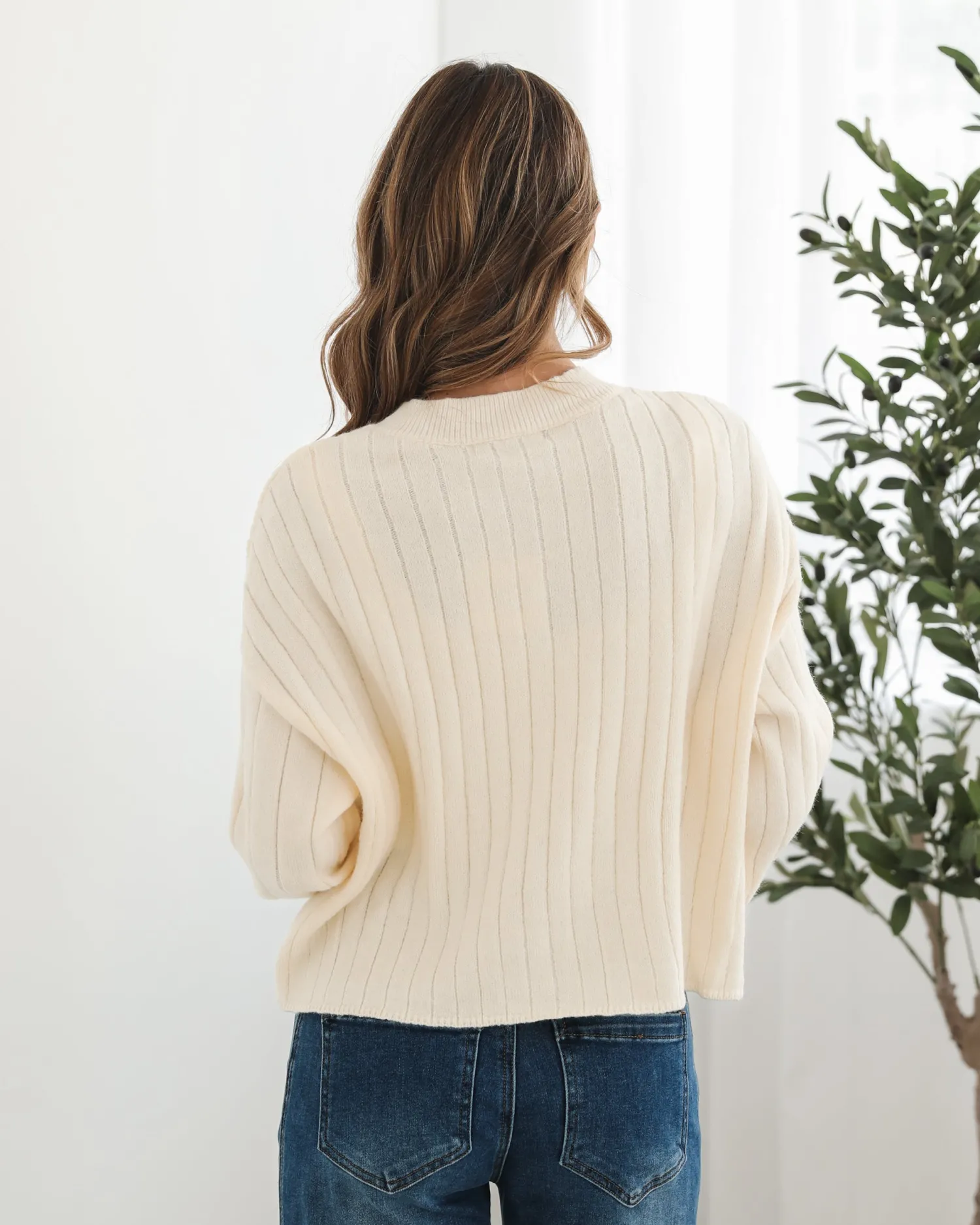 Online Seah Cardigan - Cream Cardigans|Knitwear & Jumpers