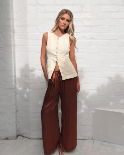 Hot Selandra Pants - Rust Pants|Bottoms