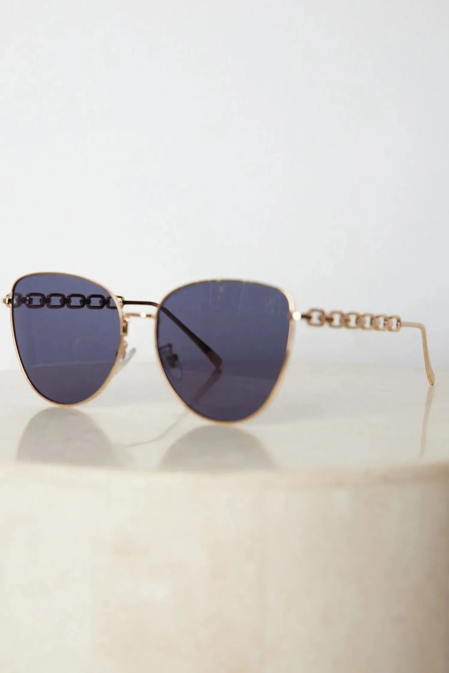 Hot Shay | Gold Accessories|Sunglasses