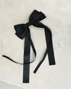 Sheia Hair Bow - Black Accessories|Hair Accessories