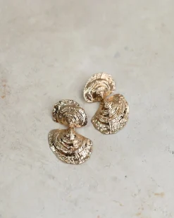 Clearance Sidra Earrings - Gold Jewellery|Accessories