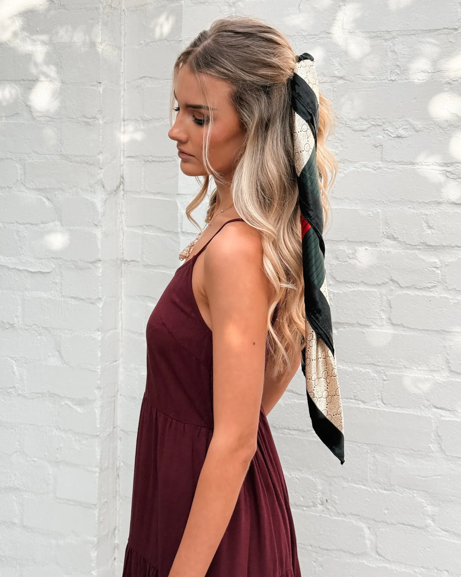 Outlet Sonya Dress - Bordeaux Linen Dresses|Curve Dresses