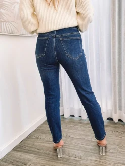 Hot Thalira Jeans - Dark Blue Jeans|Bottoms