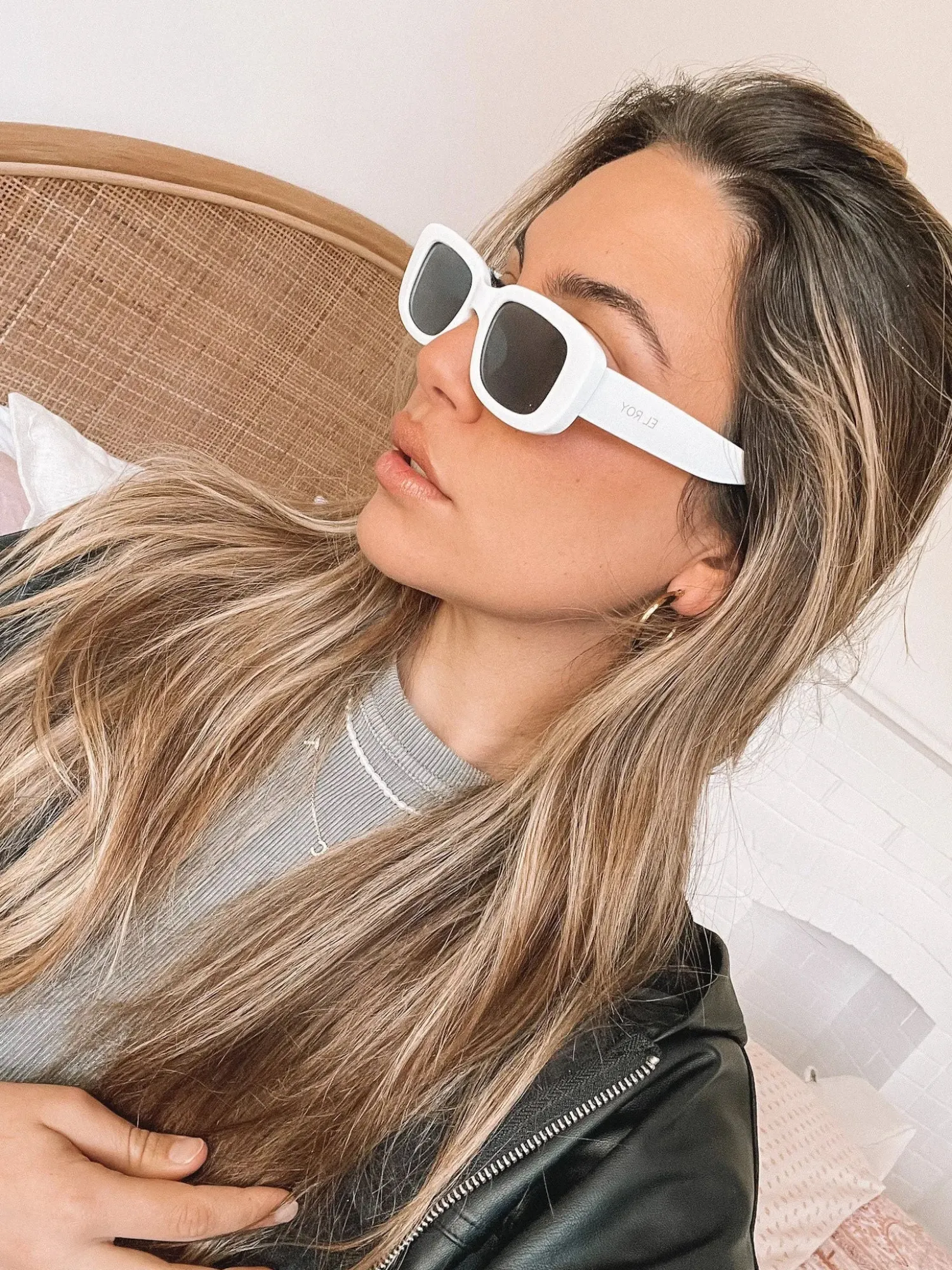 New Thea | White Accessories|Sunglasses