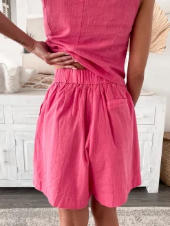 Outlet Urbanna Shorts - Pink Shorts|Sets
