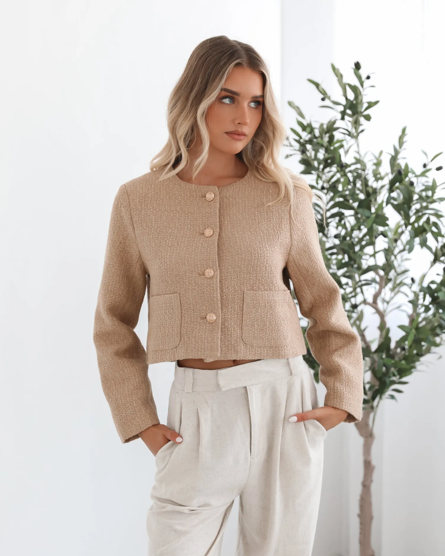 Outlet Valdivia Jacket - Mocha Jacket & Coats|Jackets & Coats