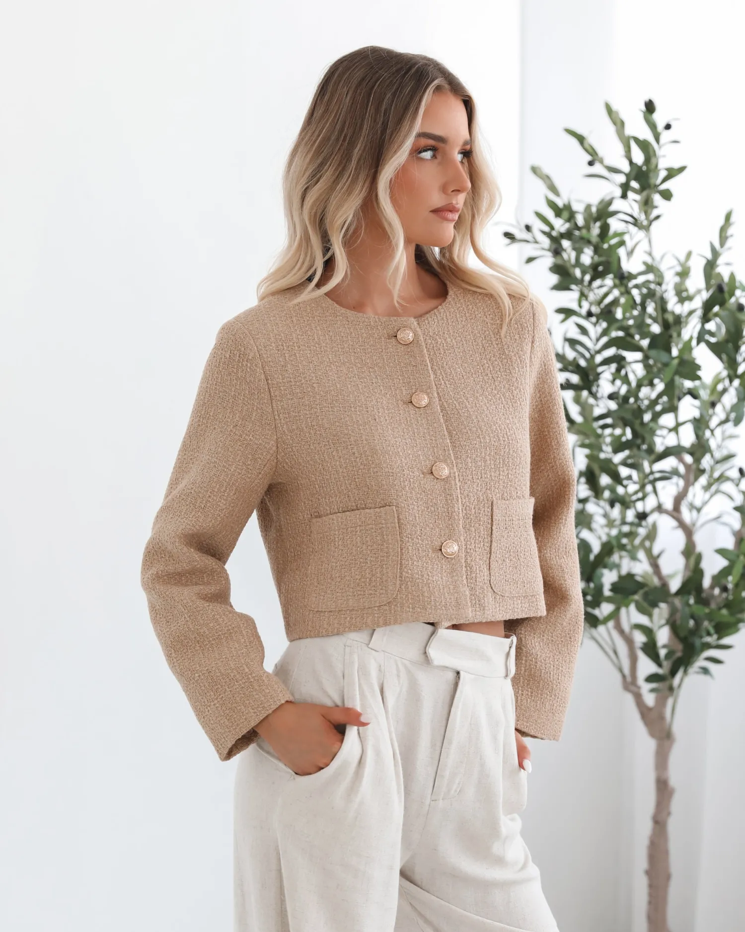 Outlet Valdivia Jacket - Mocha Jacket & Coats|Jackets & Coats