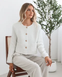 New Valdivia Jacket - White Jacket & Coats|Jackets & Coats