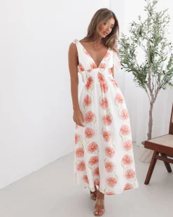 Best Vivia Dress - White Floral Floral Dresses|Maternity Dresses