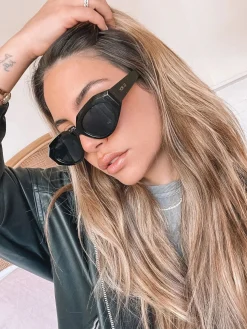 Yvette | Black Accessories|Sunglasses
