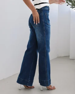 Sale Yzabel Jeans - Mid Blue Jeans|Bottoms