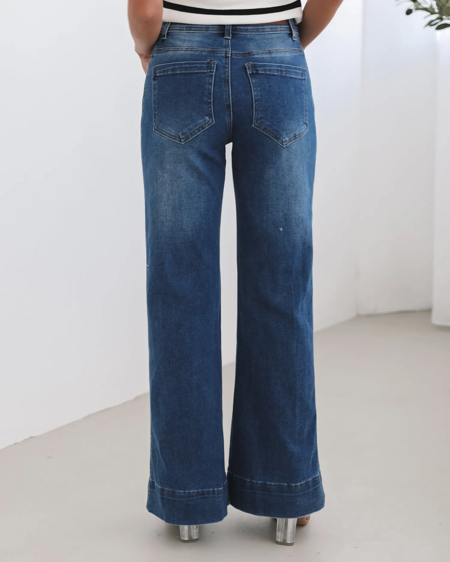 Sale Yzabel Jeans - Mid Blue Jeans|Bottoms