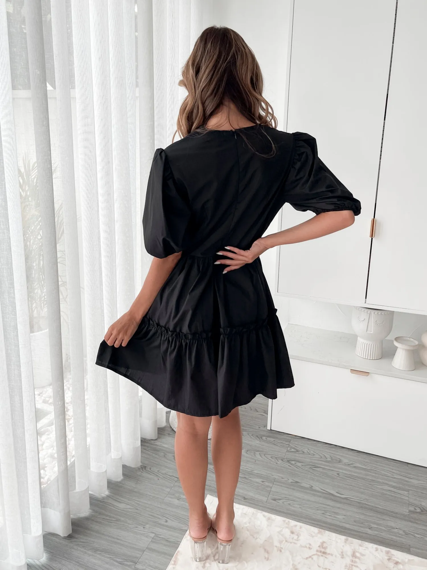 Sale Zayenna Dress - Black Cut Out Dresses|Maxi Dresses